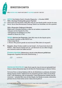 Journalseite zum Festhalten der eigenen Mediennutzung