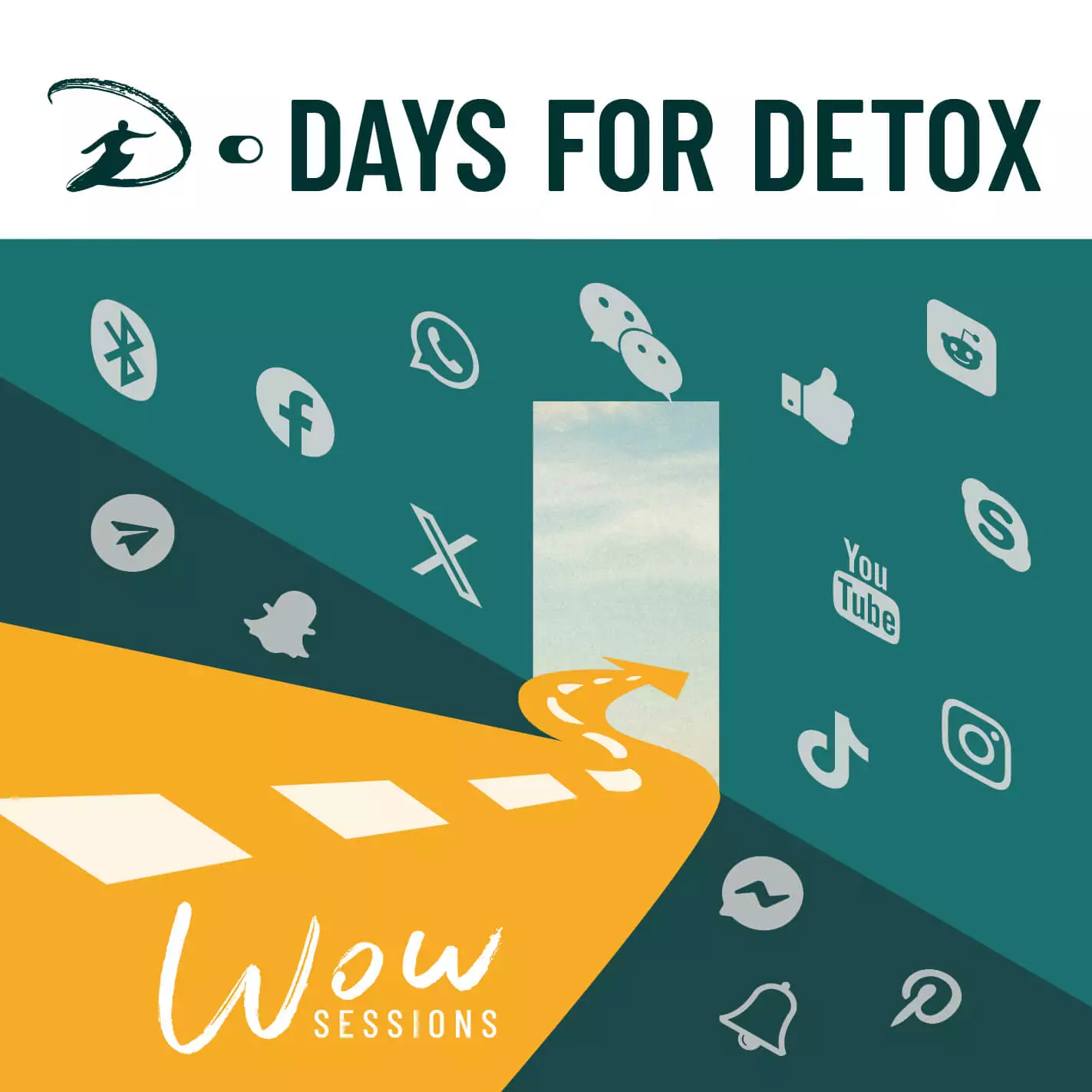 Podcast D-Days for Detox Die Bewegung für digitale Selbstbestimmung. Hier gehen wir gemeinsam, aber jeder seinen eigenen Weg.