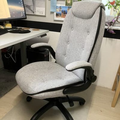 Neuer Bürostuhl - jetzt ist es offiziell und ich nehme Platz in meiner Berufung: Flug MA-282.